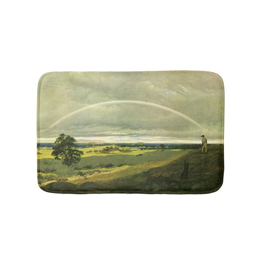 Landschap met regenboog (door Caspar David Friedri Badmat (Voorkant)
