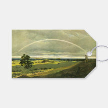 Landschap met regenboog (door Caspar David Friedri