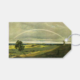Landschap met regenboog (door Caspar David Friedri Cadeaulabel