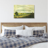 Landschap met regenboog (door Caspar David Friedri Canvas Afdruk (Insitu (Slaapkamer))