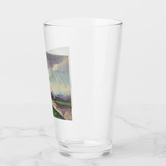 Landschap met rivier (door Maximilien Luce) Glas (Links)