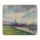 Landschap met rivier (door Maximilien Luce) Snijplank (Voorkant)