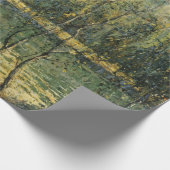 Landschap met rivier en brug: Spring Morning Cadeaupapier (Hoek)