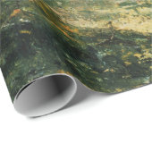 Landschap met rivier en brug: Spring Morning Cadeaupapier (Rol Hoek)