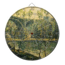 Landschap met rivier en brug: Spring Morning