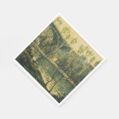 Landschap met rivier en brug: Spring Morning Servet (Hoek)