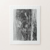 Landschap met Rocky Hills en Stream 1890 William Legpuzzel (Verticaal)