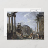 Landschap met Roman Ruins Briefkaart (Voorkant / Achterkant)