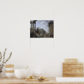 Landschap met Roman Ruins Poster (Keuken)
