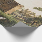 Landschap met ruïnes (Ancient Ruined Building) Cadeaupapier (Hoek)