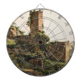 Landschap met ruïnes (Ancient Ruined Building) Dartbord (Voorkant)