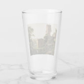 Landschap met ruïnes (Ancient Ruined Building) Glas (Achterkant)