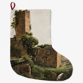 Landschap met ruïnes (Ancient Ruined Building) Grote Kerstsok