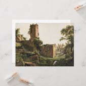 Landschap met ruïnes (Ancient Ruined Building) Kaart (Voorkant / Achterkant in situ)