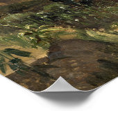 Landschap met ruïnes (Ancient Ruined Building) Poster (Hoek)