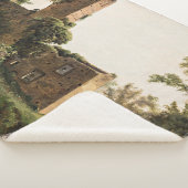 Landschap met ruïnes (Ancient Ruined Building) Sherpa Deken (3/4)