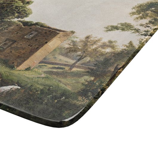 Landschap met ruïnes (Ancient Ruined Building) Snijplank (Hoek)