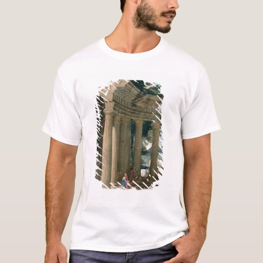 Landschap met ruïnes en een herder t-shirt (Voorkant)