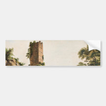 Landschap met ruïnes (oud vervallen gebouw)