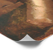 Landschap met Sint Jan op Patmos Nicolas Pouss Poster (Hoek)