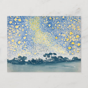 Landschap met Sterren door Henri-Edmond Cross Briefkaart