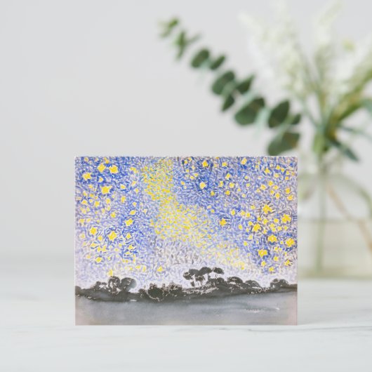Landschap met sterren | Henri Edmond Cross | Briefkaart (Staand voorkant)