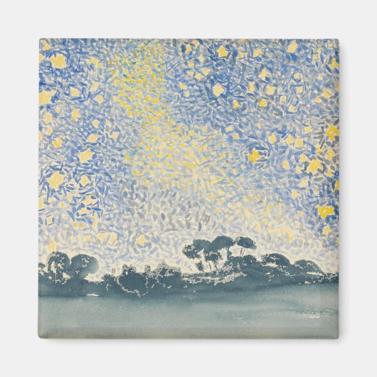 Landschap met sterren magneet (Voorkant)