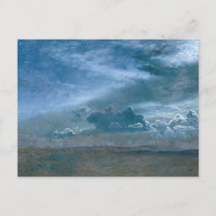 Landschap met stormachtige wolken door Albert Bier Briefkaart