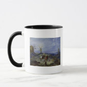 Landschap met twee windmolens, 1612 mok (Links)