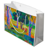 Landschap met varkens en paarden, Gauguin Groot Cadeauzakje (Achterkant Gekanteld)