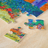 Landschap met varkens en paarden, Gauguin Legpuzzel (Zijkant)