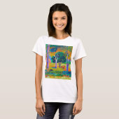 Landschap met varkens en paarden, Gauguin T-shirt (Voorkant volledig)
