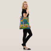 Landschap met varkens en paarden, Gauguin Tote Bag (Op model)