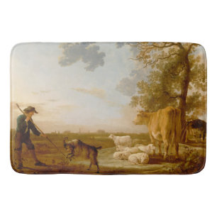 Landschap met vee Aelbert Cuyp Badmat
