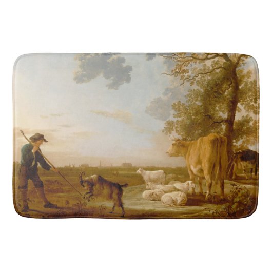 Landschap met vee Aelbert Cuyp Badmat (Voorkant)