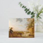 Landschap met vee Aelbert Cuyp Briefkaart (Staand voorkant)