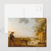 Landschap met vee Aelbert Cuyp Briefkaart (Voorkant / Achterkant)