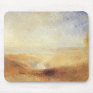 Landschap met verre rivierbaai door Joseph Turner Muismat