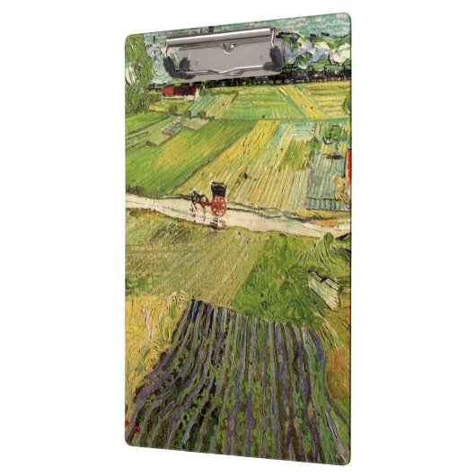 Landschap met vervoer en trein... klembord (Links)