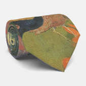 Landschap met voetgangers door Paul Gauguin Stropdas (Opgerold)