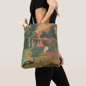 Landschap met voetgangers door Paul Gauguin Tote Bag (Dichtbij)