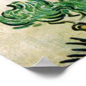 Landschap met wandelend paar van Vincent van Gogh Poster (Hoek)