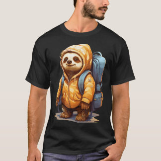Landschap met Wandelende Luiaard T-shirt