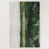 Landschap met Wheelbarrow Vincent Van Gogh Legpuzzel (Verticaal)