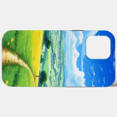 Landschap met wolken en bomen Case-Mate iPhone case (Achterkant (horizontaal))