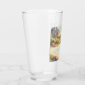 Landschap met zee- en zeilschepen glas (Rechts)