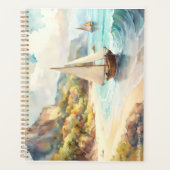 Landschap met zee- en zeilschepen planner (Voorkant)