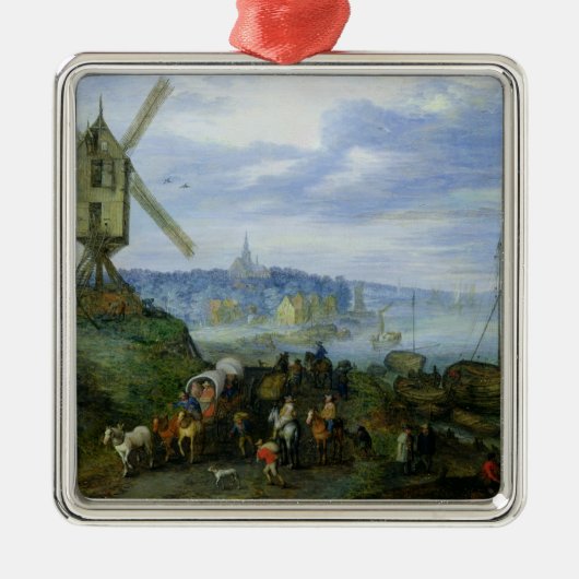 Landschap Metalen Ornament (Voorkant)