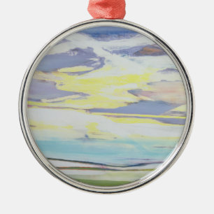 Landschap Metalen Ornament