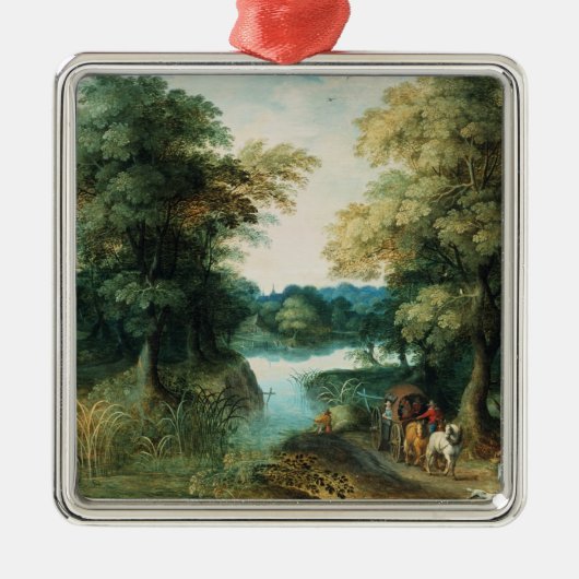 Landschap Metalen Ornament (Voorkant)
